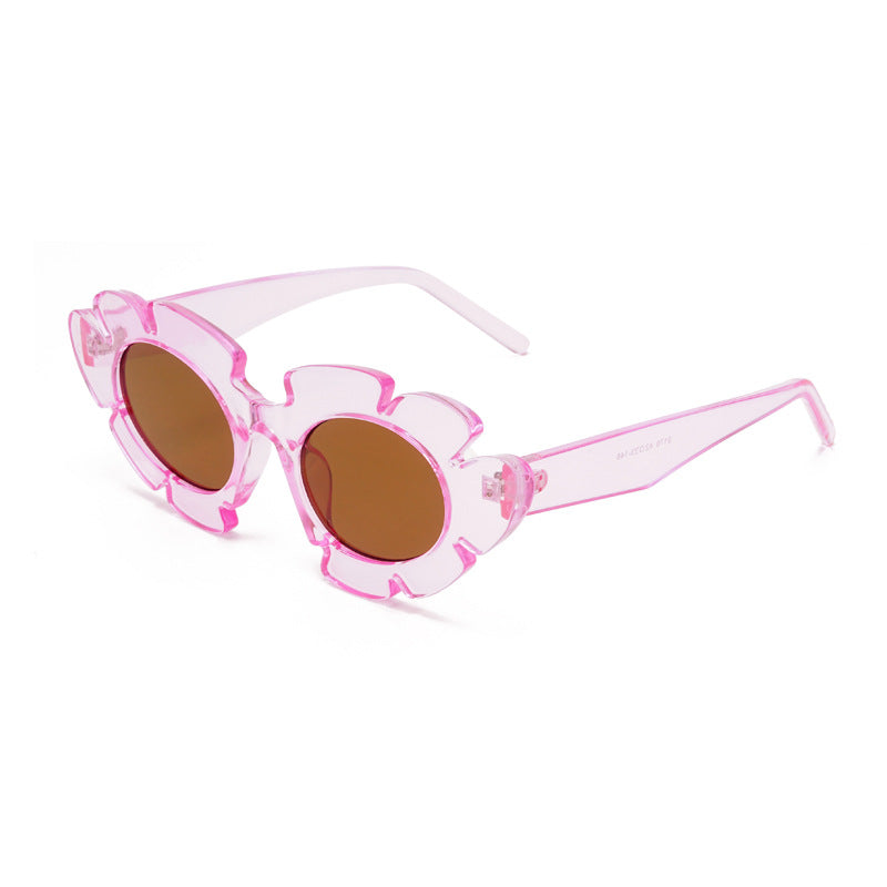Venta al por mayor Protección UV Gafas de sol de PC de marco pequeño